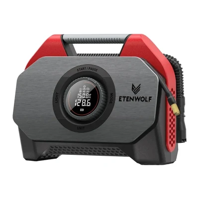 Etenwolf S6 SE červený 11,03 bar 15 600 mAh autokompresor
