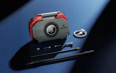 Etenwolf S6 SE červený 11,03 bar 15 600 mAh autokompresor