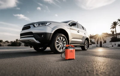 Etenwolf V3 oranžový 11,03 bar 7800 mAh autokompresor