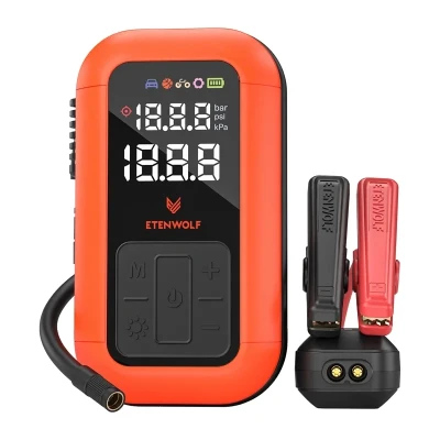 Etenwolf X6 Pro oranžovo-černý 11,03 bar/8000 mAh autokompresor