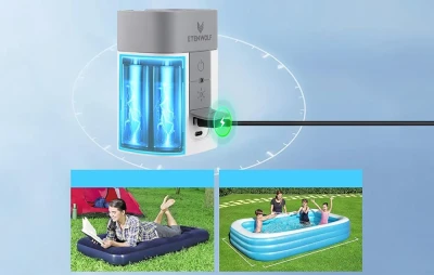 Etenwolf AIR 5 Pro 10400mAh oranžová elektrická pumpa