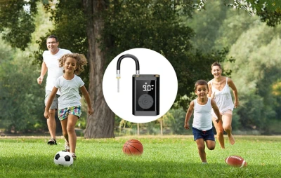 Etenwolf P300 Plus černá 3200 mAh elektrická pumpa na míče