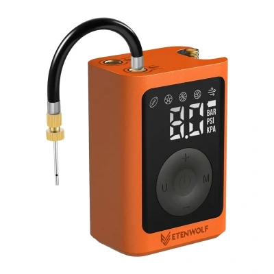Etenwolf P300 Plus oranžová 3200 mAh elektrická pumpa na míče