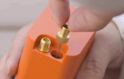 Etenwolf P300 Plus oranžová 3200 mAh elektrická pumpa na míče