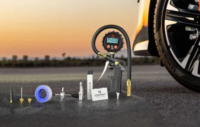 Etenwolf T500 černo-oranžový elektronický manometr