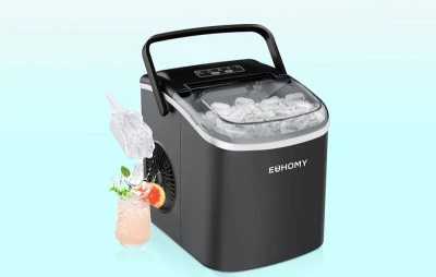 Euhomy IM016 výrobník ledových kostek 12 kg (černý)