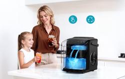 Euhomy Výrobník ľadových kociek IM001, 1,2 l, 12 kg (čierny)