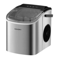 Euhomy Výrobník ľadových kociek IM001, 1,2 l, 12 kg (strieborný) Euhomy Výrobník ľadových kociek IM001, 1,2 l, 12 kg (strieborný)