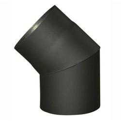 Eurometal Koleno kouřové 120mm/45st.t.1,5mm ČER Eurometal Koleno kouřové 120mm/45st.t.1,5mm ČER