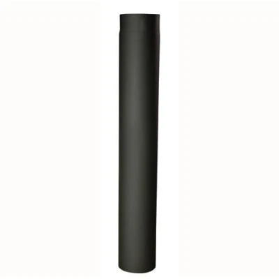 Eurometal Roura kouřová 120mm/1000 t.1,5mm ČER Eurometal Roura kouřová 120mm/1000 t.1,5mm ČER