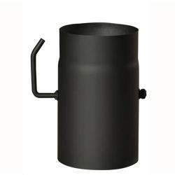 Eurometal Roura kouřová s klap.150mm/ 250 t.1,5mm ČER