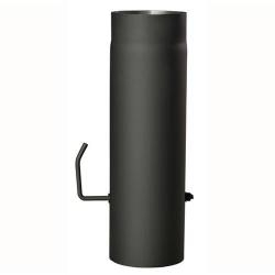 Eurometal Roura kouřová s klap.150mm/ 500 t.1,5mm ČER