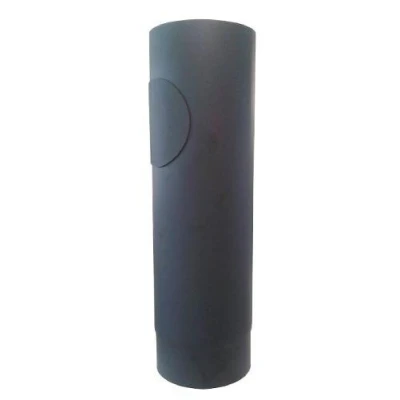 Eurometal Roura kouřová s otv.150mm/ 500 t.1,5mm ČER Eurometal Roura kouřová s otv.150mm/ 500 t.1,5mm ČER