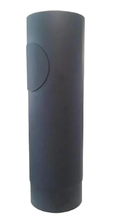 Eurometal Roura kouřová s otv.200mm/ 500 t.1,5mm ČER Eurometal Roura kouřová s otv.200mm/ 500 t.1,5mm ČER