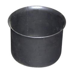 Eurometal Zděř kouřová 160mm t.1,5mm ČER Eurometal Zděř kouřová 160mm t.1,5mm ČER