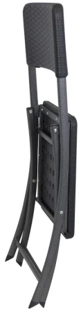 Eurotrail Kempingová ratanová židle šedá