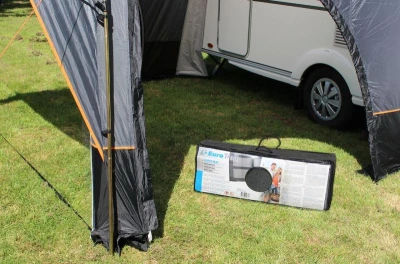 Eurotrail Kempingový tkaný koberec 250x350cm šedý