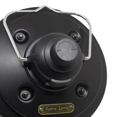 Eurotrail Nabíjecí lampa Orix černá
