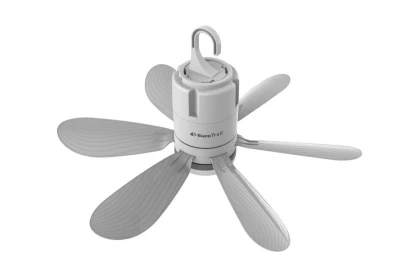 Eurotrail Nabíjecí stropní ventilátor s osvětlením