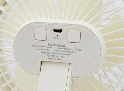 Eurotrail Nabíjecí ventilátor s klipem