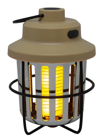Eurotrail Retro lampa pro hubení hmyzu béžová