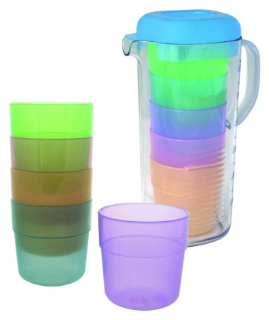 Eurotrail Sada 5 sklenic 250 ml a džbánu 1,4 l