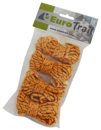 Eurotrail Sada úvazků na stan 4ks žluté