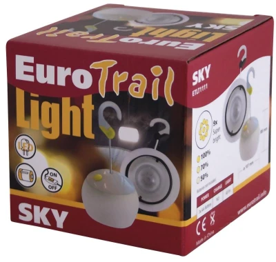 Eurotrail Svítidlo Sky bílo-zelené