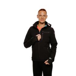 Everett ShellQa W black 2024 dámská softshellová bunda