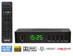EVOLVEO Alpha T2, HD DVB-T2 H.265/HEVC multimediální rekordér, HDMI, SCART, USB EVOLVEO Alpha T2, HD DVB-T2 H.265/HEVC multimediální rekordér, HDMI, SCART, USB
