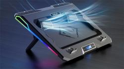 EVOLVEO Ania 10 RGB podsvícení, nastavitelný podstavec pro notebook, regulace otáček,ntb 10-17