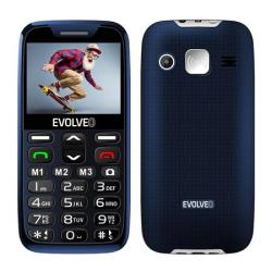 EVOLVEO EasyPhone XR, telefon pro seniory s nabíjecím stojánkem, 2,3" 320 x 240/1xSIM/0,3Mpx/microSDHC/1000 mAh/modrá EVOLVEO EasyPhone XR, telefon pro seniory s nabíjecím stojánkem, 2,3" 320 x 240/1xSIM/0,3Mpx/microSDHC/1000 mAh/modrá