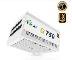Evolveo G750 zdroj 750W, 80+ GOLD, ATX 3.1, PCIe 5.1, aPFC, 140mm ventilátor, modulární, záruka 3 roky, bílý Evolveo G750 zdroj 750W, 80+ GOLD, ATX 3.1, PCIe 5.1, aPFC, 140mm ventilátor, modulární, záruka 3 roky, bílý