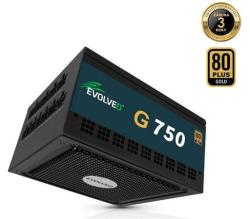 Evolveo G750 zdroj 750W, 80+ GOLD, ATX 3.1, PCIe 5.1, aPFC, 140mm ventilátor, modulární, záruka 3 roky, černý Evolveo G750 zdroj 750W, 80+ GOLD, ATX 3.1, PCIe 5.1, aPFC, 140mm ventilátor, modulární, záruka 3 roky, černý