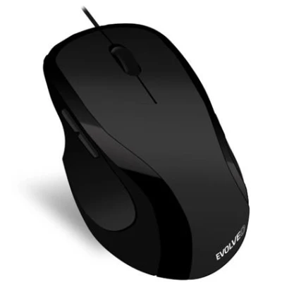 Evolveo Laserwire ML-507B - laserová, ergonomická , drátová myš, 1600 DPI, USB Evolveo Laserwire ML-507B - laserová, ergonomická , drátová myš, 1600 DPI, USB