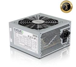 Evolveo Pulse 350ATX, zdroj 350W, ATX 2.2, 1× PCIe, pas. PFC, tichý 120mm ventilátor, 3x SATA, bulk, záruka 3r, stříbrný Evolveo Pulse 350ATX, zdroj 350W, ATX 2.2, 1× PCIe, pas. PFC, tichý 120mm ventilátor, 3x SATA, bulk, záruka 3r, stříbrný