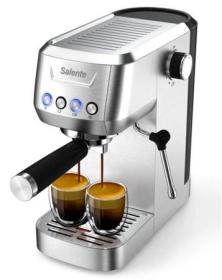 Evolveo Salente Coffio, pákový kávovar, nerez
