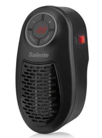 Evolveo Salente HotHeat, teplovzdušný mini ventilátor, 500 W, černý