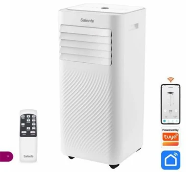 Evolveo Salente SummerICE9, chytrá mobilní klimatizace, 9000 BTU, WiFi+Bluetooth, dálk. ovl. Evolveo Salente SummerICE9, chytrá mobilní klimatizace, 9000 BTU, WiFi+Bluetooth, dálk. ovl.