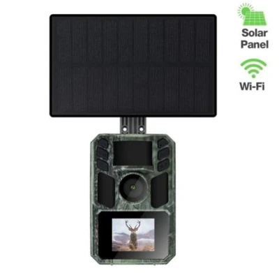 Evolveo StrongVision Solar WiFi, fotopast s Aplikací WiFi a solárním panelem
