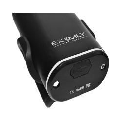 Ex3mly Přední 500LM /1800mAh 3 Funkce světlo