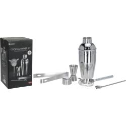 Excellent Houseware Barmanská sada shaker nerez 5 ks Excellent Houseware Barmanská sada shaker nerez 5 ks