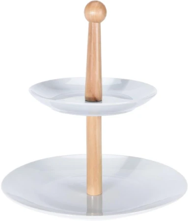 Excellent Etažér na cukroví porcelánový 2 patra Excellent Etažér na cukroví porcelánový 2 patra