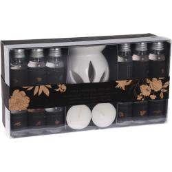 Excellent Houseware Aroma lampa a vonné oleje sada 15 ks Excellent Houseware Aroma lampa a vonné oleje sada 15 ks