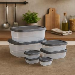 Excellent Houseware Box na potraviny sada 13 ks