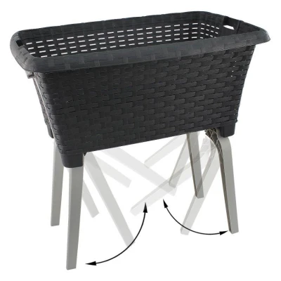 Excellent Houseware Koš na prádlo skládací 38 l