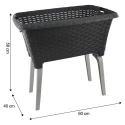 Excellent Houseware Koš na prádlo skládací 38 l