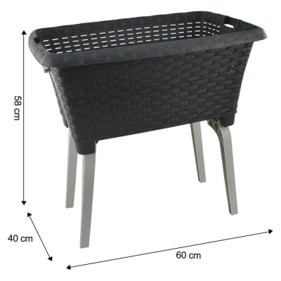 Excellent Houseware Koš na prádlo skládací 38 l