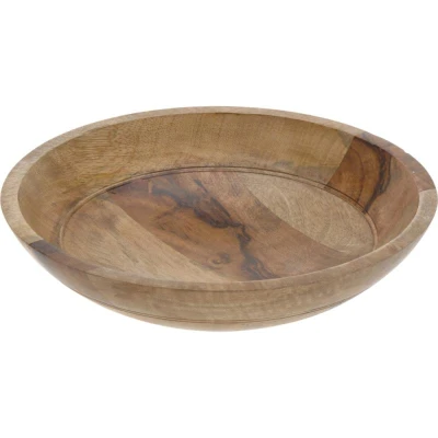 Excellent Houseware Mísa servírovací mangové dřevo 30 x 6,8 cm hnědá Excellent Houseware Mísa servírovací mangové dřevo 30 x 6,8 cm hnědá