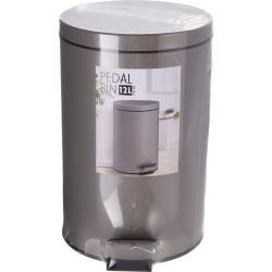 Excellent Houseware Odpadkový koš pedálový 12 a 3 l bronzová